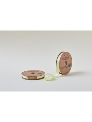 Akıllı Durak Biye Saten Katlı 006 Sarı 2 cm 25 Metre %100 Polyester