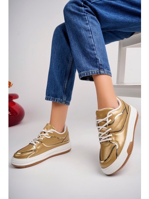 Infinite8 Kadın Günlük Spor Ayakkabı Sneaker Şeritli