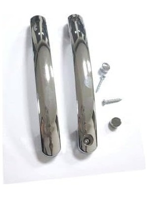 Aesco Krom Duşakabin Tutamağı, Metal, UBM-S101 Model, Banyo Için