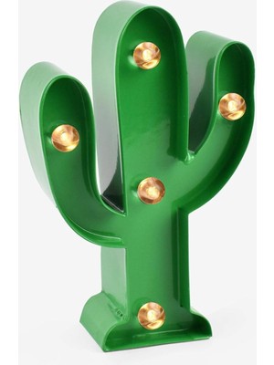Aesco Işık Harf Kaktüs