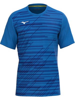 Mizuno Chiba Erkek Tişört Mavi