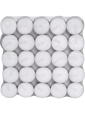 Aesco Tealight Beyaz Mum 50 Adet
