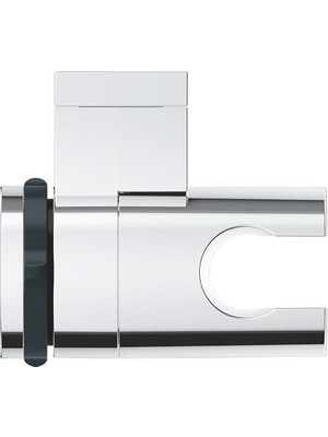 Aesco Duş Başlığı Tutucu, El Duşu Tutucu, Duş Başlığı Askısı, Hareketli, Ayarlanabilir, Quickglue S ile Montaj, Krom, 26183001