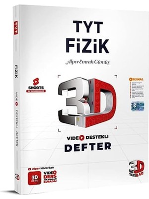 Aesco Tyt Fizik Video Destekli Defter