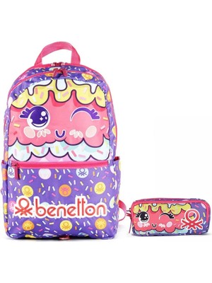 United Colors Of Benetton Kız Çocuk Okul Çanta Seti 0367982