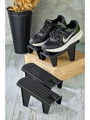 Aesco 8 Adet Tekli Ayakkabı Rampası - Ayakkabı Düzenleyici Dolap Içi Organizer