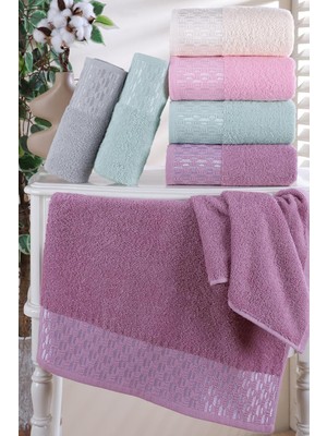 Aesco Tekstil Ilya | 6'lı 50X90 cm El&yüz Havlu Seti Renkli