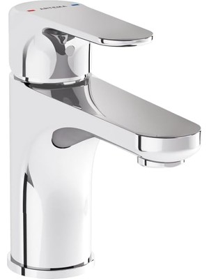 Aesco Root Round A42705 Lavabo Bataryası, Krom