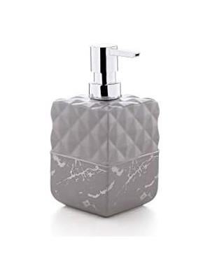 Aesco Nero Gri Sıvı Sabunluk