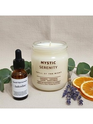 Aesco Smell Of The Night 4’lü Premium Soya Mumu Seti | Calm Reflections, Wildwood, Mystic Serenity, Lovers Hill | 7 Oz Cam Kavanoz | 40+ Saat Yanma | Doğal, Paraben Içermez, Hediye Seti