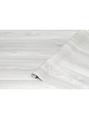 Aesco Peel And Stick Temas Kağıdı Sangallo Açık Gri Ahşap Damarlı Kendinden Yapışkanlı Film Su Geçirmez ve Çıkarılabilir Duvar Kağıdı Mutfak, Tezgah, Dolaplar Için Dekoratif 45 cm x 199 cm