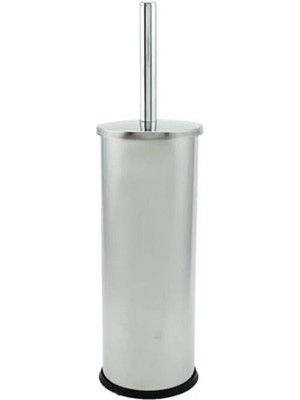 Aesco Metal Wc Fırçası, Krom Tuvalet Temizleme Fırçası, Paslanmaz Çelik Saplı, Dayanıklı ve Hijyenik Banyo Aksesuarı