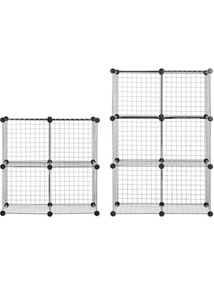 Aesco Dekoratif Tel Dolap - 6 Küp