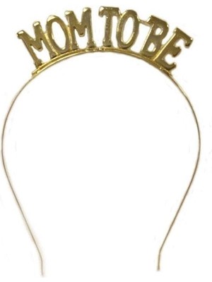 Aesco - Mom To Be Metal Taç 1 Adet