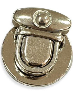 Akıllı Durak Çanta Kilidi 5 cm Gümüş