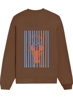The Lucid Lab Cın Cın  Oversize Sweatshirt - Kahverengi