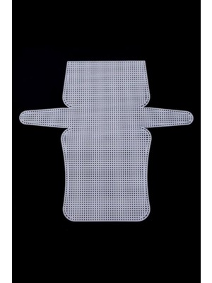 Akıllı Durak Çanta Kanvası Küçük 30 cm Beyaz