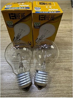 Batton Hehe Helogen Ampul 2 Li 100 Watt Gün Işığı Helojen