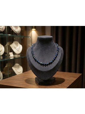 Maison Cloris Lapis Doğal Taş Kolye