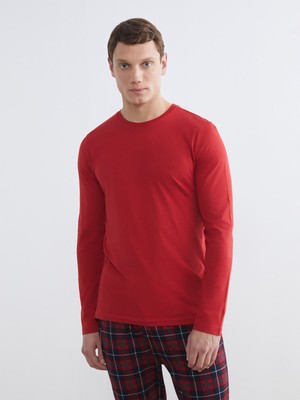 Lc Waikiki Yeni Sezon Bisiklet Yaka Uzun Kollu Erkek Atlet