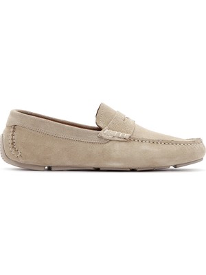 Derimod Erkek Bej Süet Deri Loafer 26SFD630310