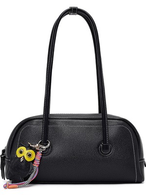 Derimod Kadın Siyah Aksesuarlı Kol Çantası 26PBD2723FT