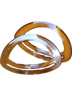 Akıllı Durak Çanta Sapı Oval Kahverengi 18 cm