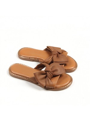 Majensia 131702 Deri Hakiki  Terlik