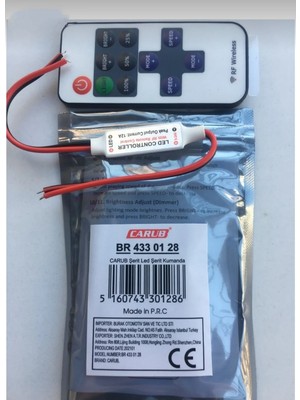 LED Çakar Dimmer Uzaktan Kumanda Modülü 12V LED Uyumlu