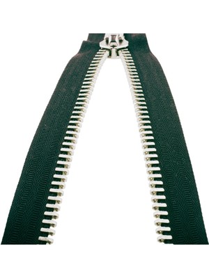 Akıllı Durak Demir Dişli Çanta Fermuarı En 3 cm Haki