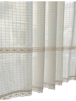 Osmanlıhan Otantik Kopanaki Dantelli Buldan Dokuma El Işi Perde