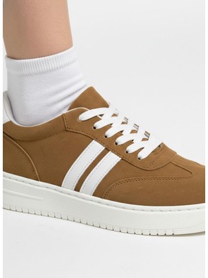 Kadın Mona Bağcıklı Ortopedik  Hafif Taban Günlük Sneaker