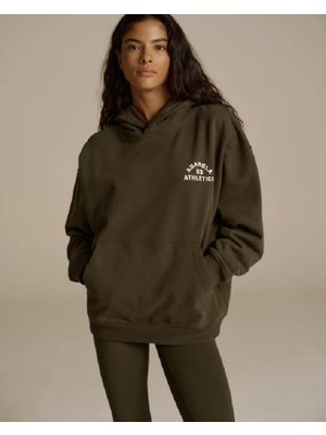 Adanola Campus Oversized Hoodie - Fern Green