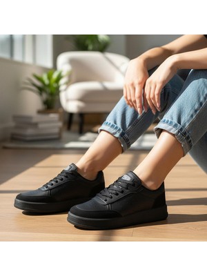 Ispartalılar 1011 Hazır Taban Unisex Spor Ayakkabı Bağcıklı Rahat Sneaker