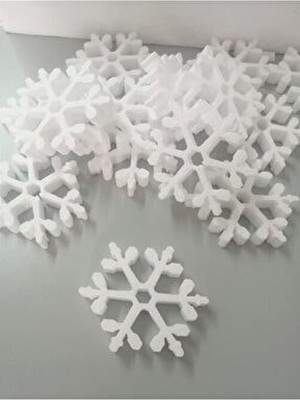Oyd Strafor Strafor Kar Tanesi 10 cm 10 Adet