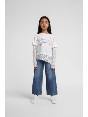 Escabel Kız Çocuk 36195 Gars T-Shirt