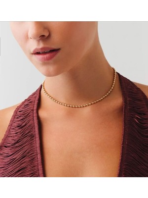 By Milo Jewellery 14 Ayar  Milo Choker  Kolye