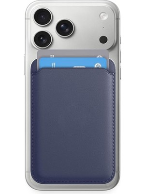 Nettech NT-CW01 Telefon Mıknatıslı Deri Kartlık Cüzdan