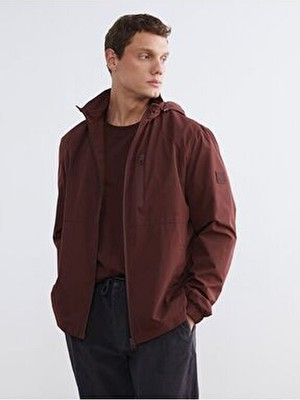 LC Waikiki Lcw Vision Standart Kalıp Kapüşonlu Erkek Yağmurluk