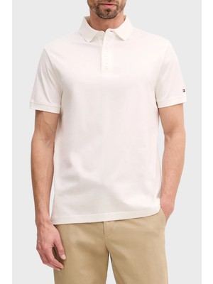 Tommy Hilfiger Pamuklu Regular Fit Düğmeli Polo Yaka T Shirt Erkek Polo Yaka T Shirt MW0MW41611 Ybl