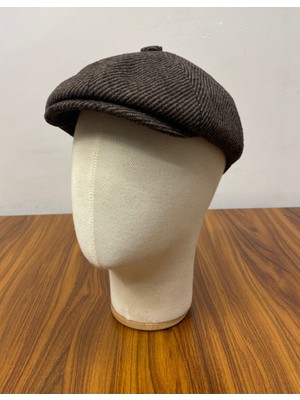 Hamze Peaky Blinders Model Ingiliz Tarz Kaşe Kasket Şapka