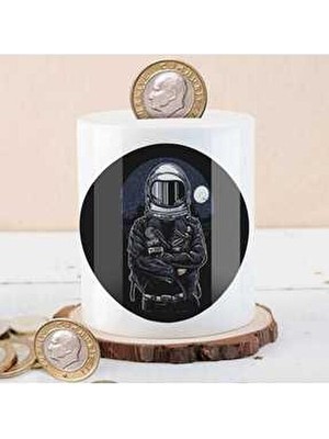 Asilmeydan Astronot Giyimli Hipster Para Birikim KUMBARASI-KB85-000