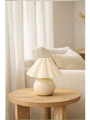 Homing Soho Ekru Kumaş Modern Abajur 242435