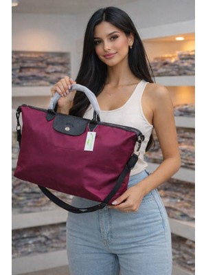 Leauder Women Long Energy Bavul Boy El ve Omuz Çantası