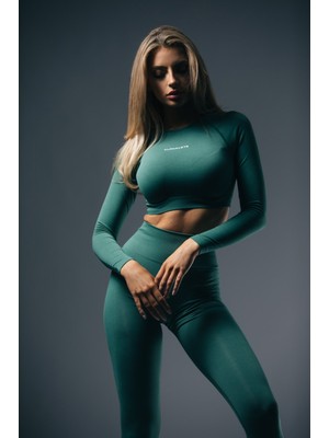 Alphalete Kadın Amplify Büzgülü Tayt Çok Renkli Esnek Kumaş ile Şık ve Rahat Kullanım