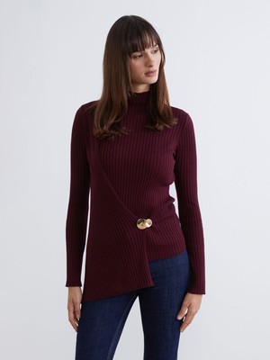 Lc Waikiki Yeni Sezon Yarım Balıkçı Yaka Kadın Triko Kazak