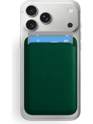 Nettech NT-CW01 Telefon Mıknatıslı Deri Kartlık Cüzdan
