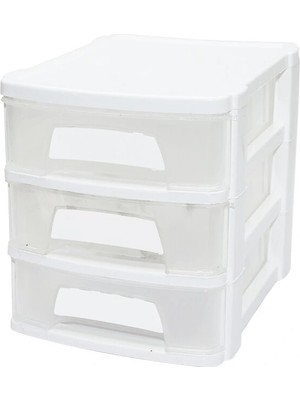 Flamex Tonton - No:1 Çekmece 3 Katlı 18.5X27X22.2CM (5047)