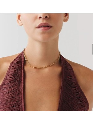 By Milo Jewellery 14 Ayar Choker Ataç Kolye