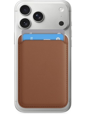 Nettech NT-CW01 Telefon Mıknatıslı Deri Kartlık Cüzdan